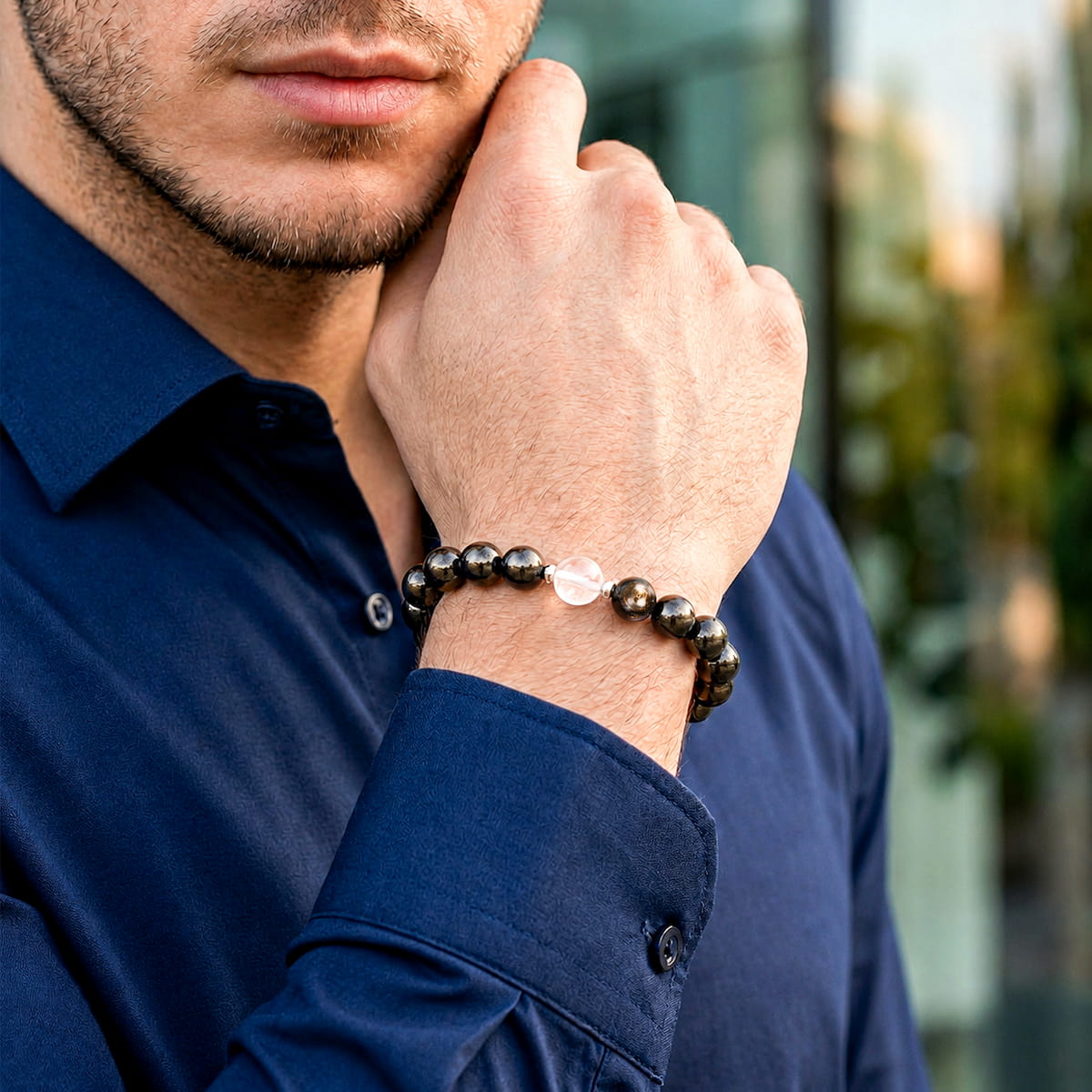 Das Hyperthen -Millionär -Manifestation -Armband