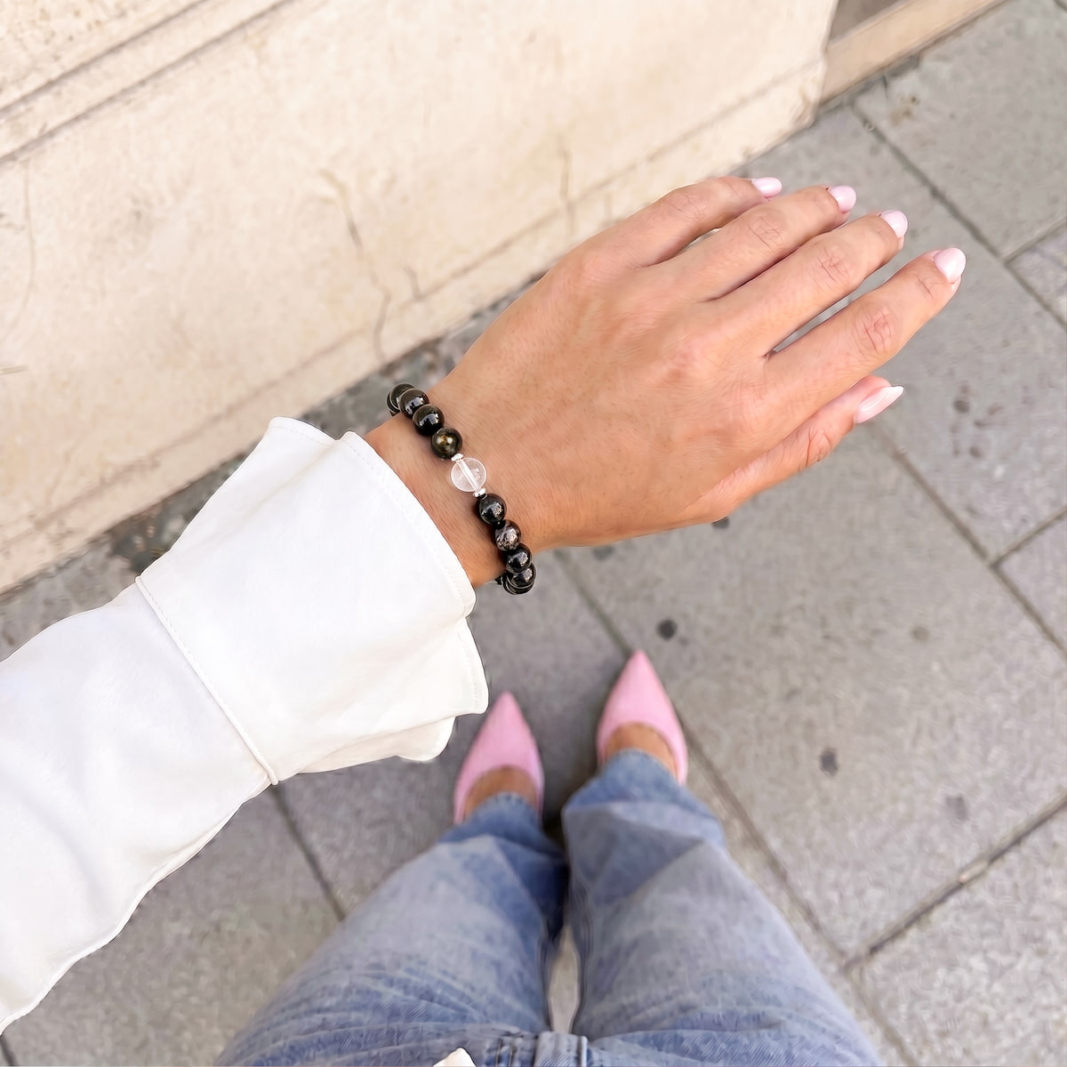 Das Hyperthen -Millionär -Manifestation -Armband