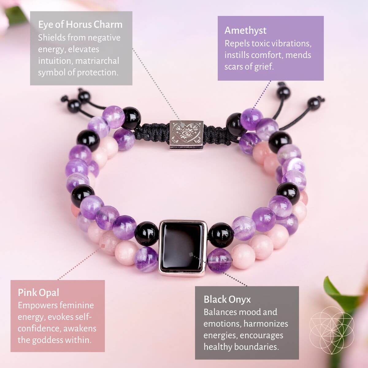 I Am Strong: Illuminating Bracelet of Feminine Power