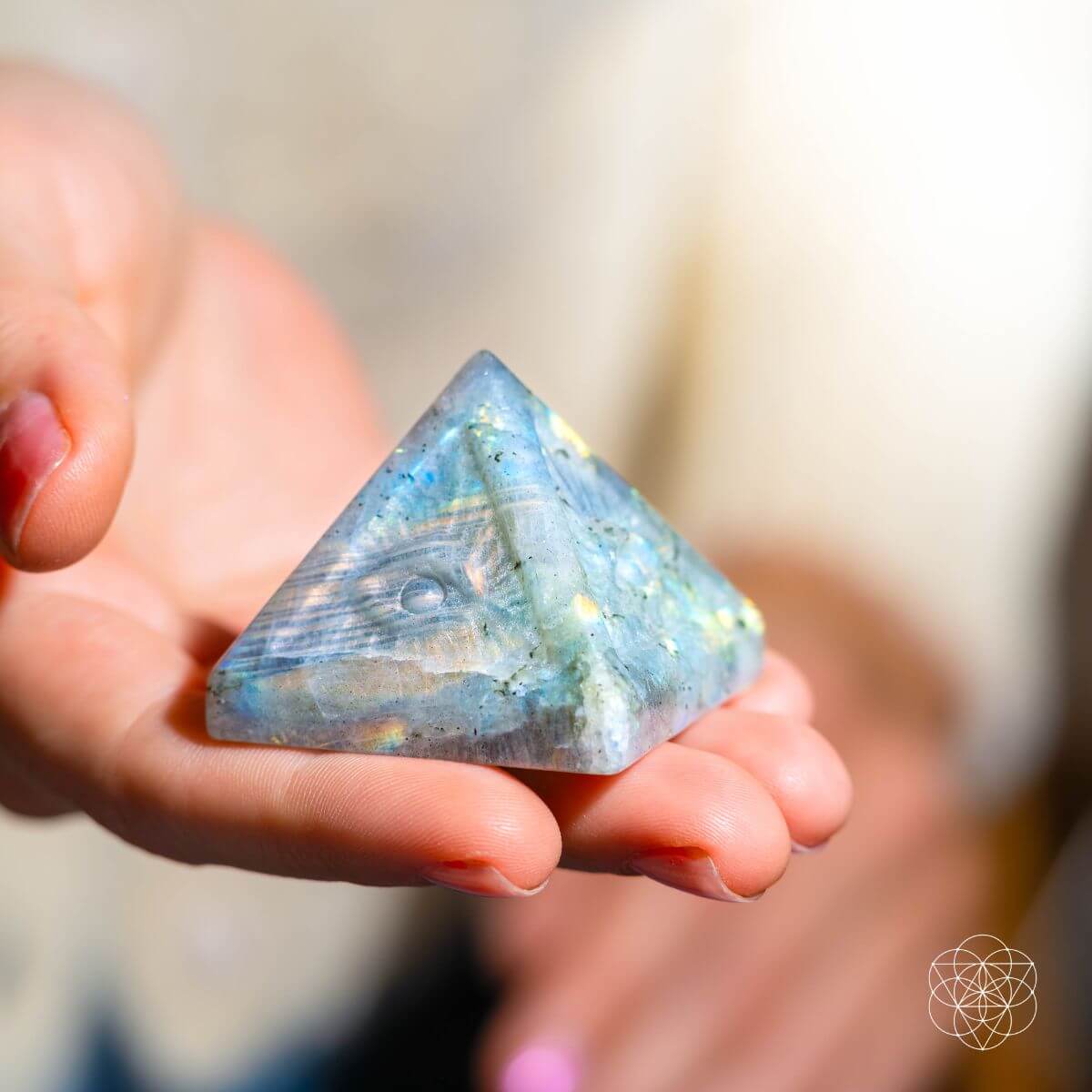 Indian Labradorite Pyramid