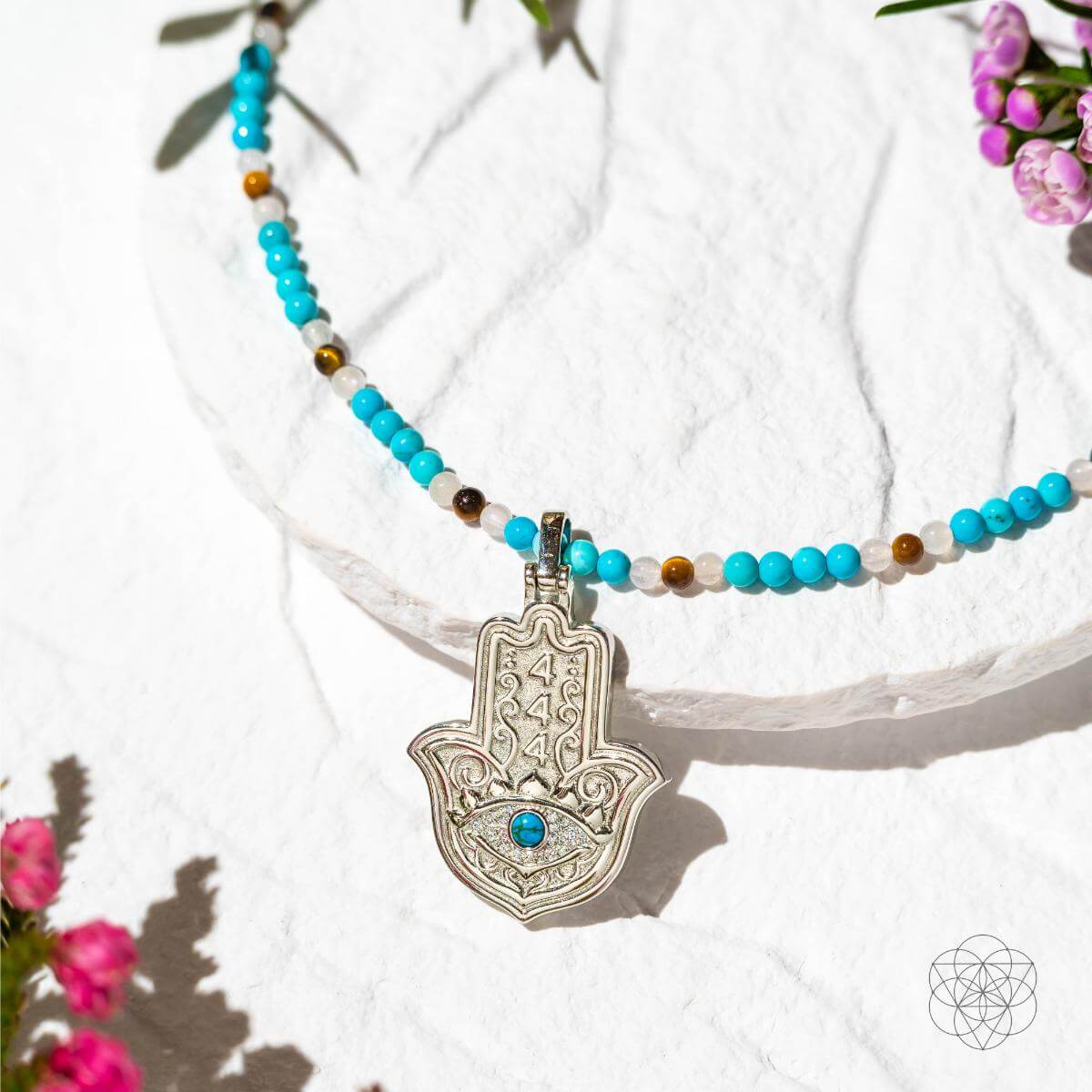 444 Hamsa Hand for Social Anxiety