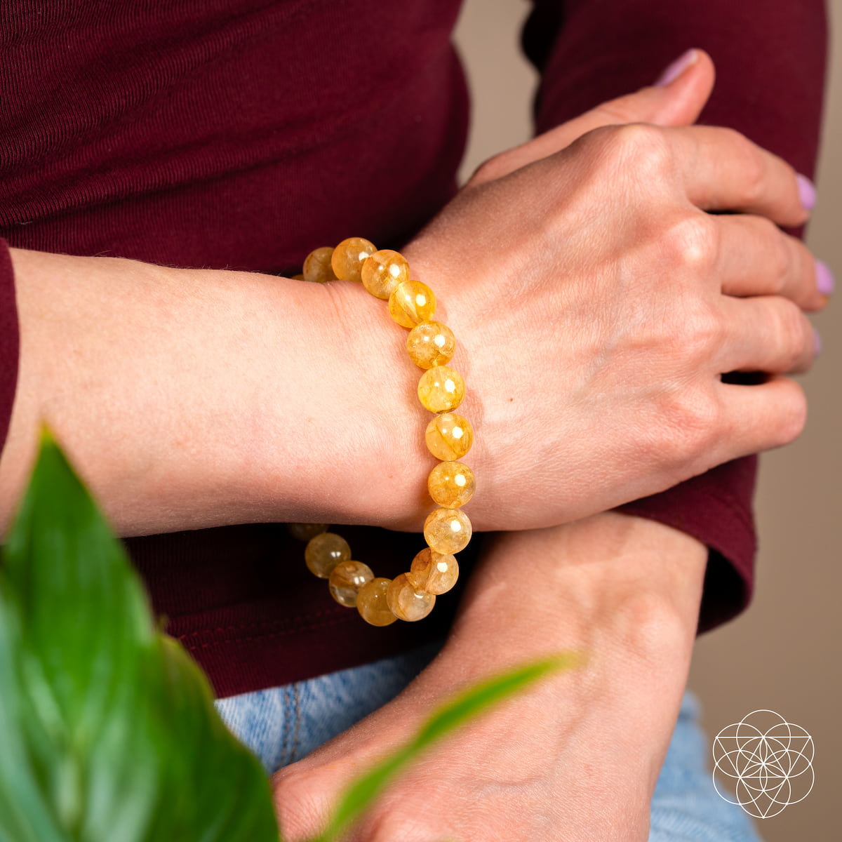 The Master Reset – Goldenes Heiler-Quarz-Armband