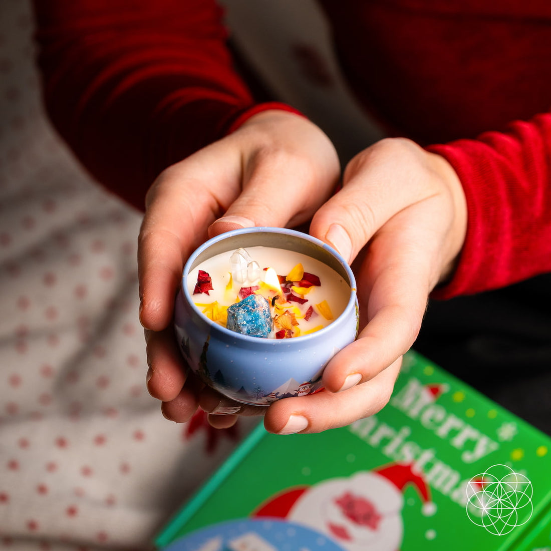 Christmas Candle Set: Stress Less, Cheer More