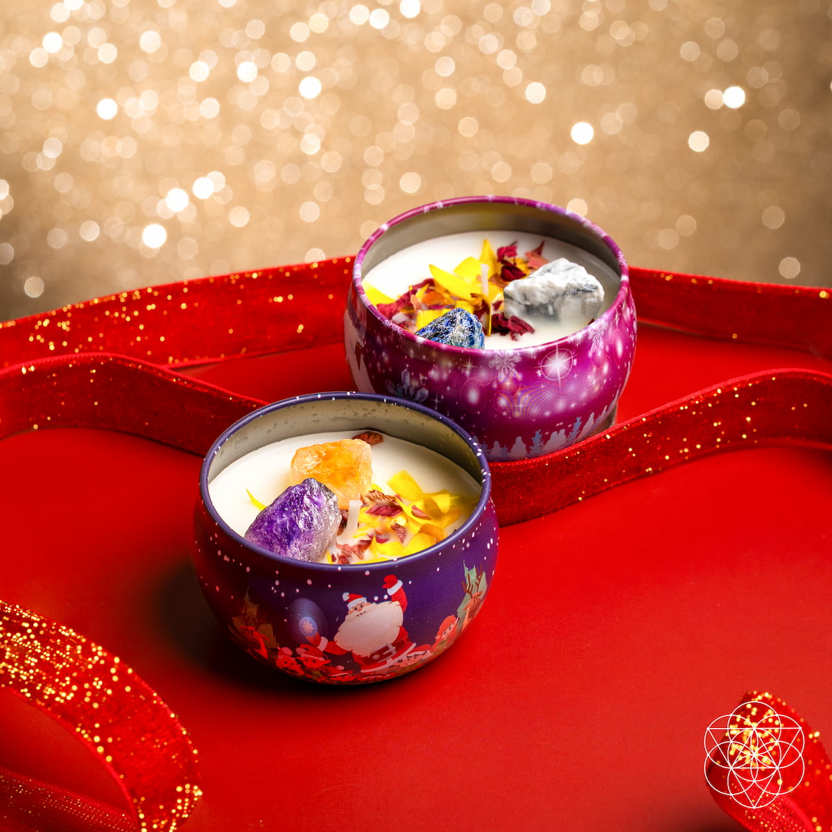 Christmas Candle Set: The Empath’s Holiday Survival Kit