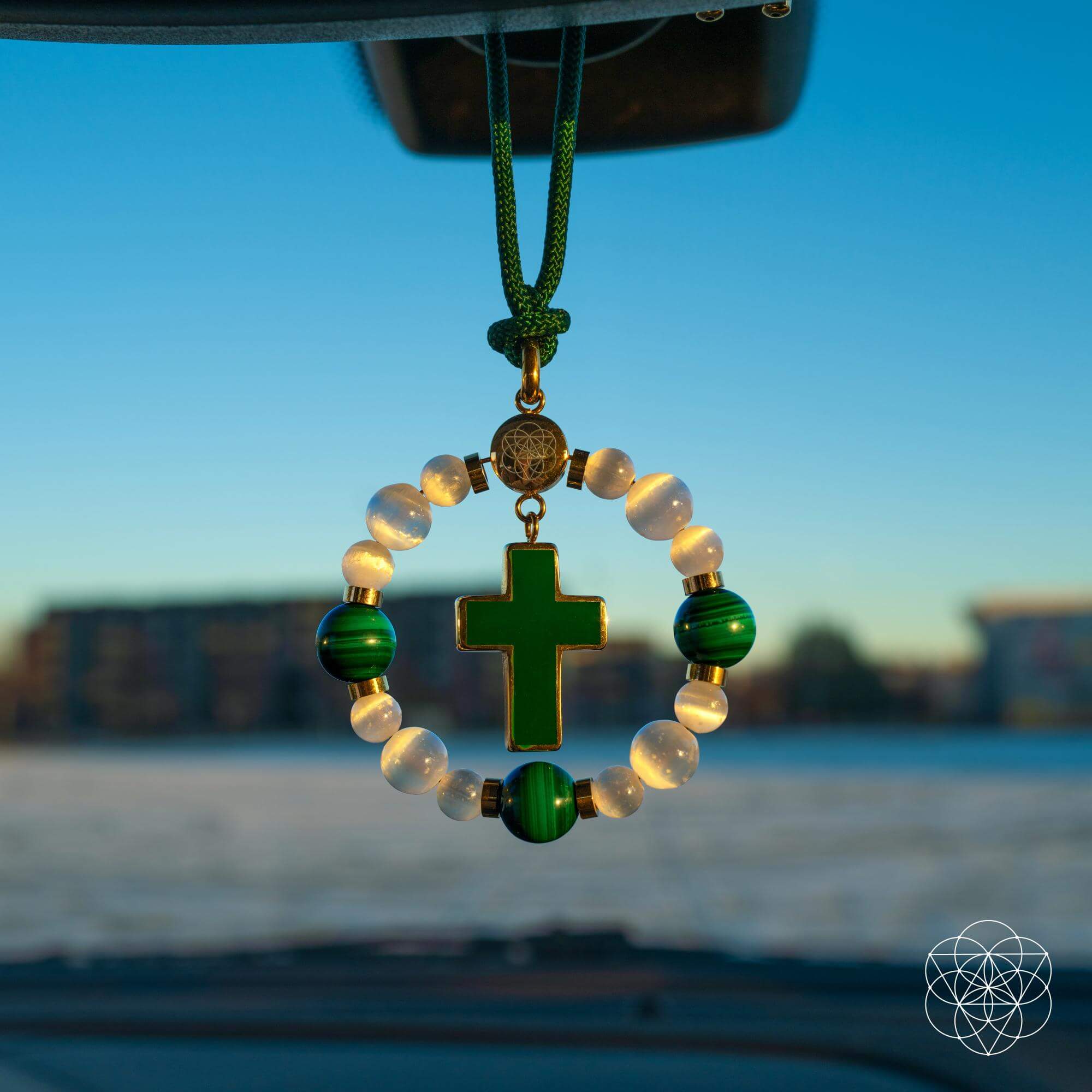 Mindful Journey - Cross Charm Tassel of Safe Travels