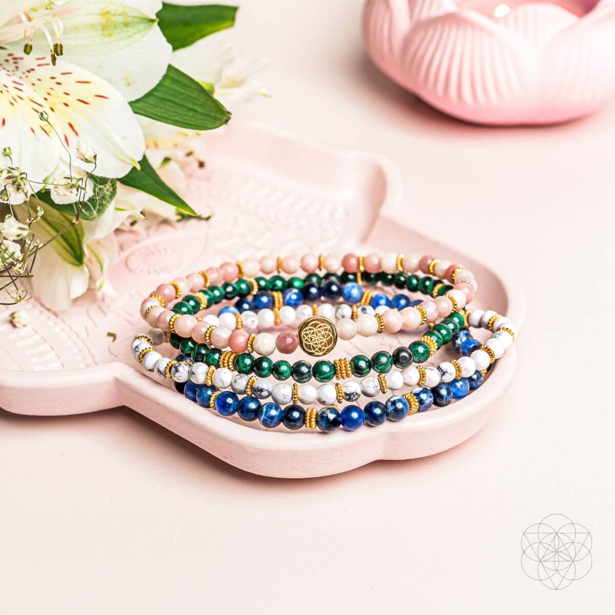 Aphrodite’s Admiration: Eternal Love Bracelet Pack of 4 - Conscious Items