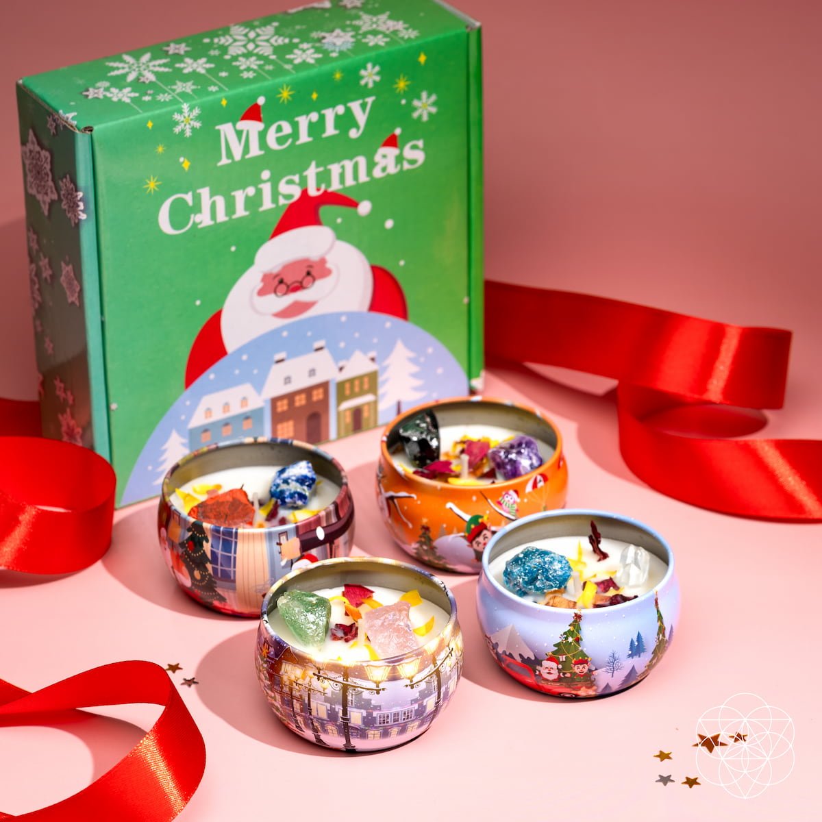 Christmas Candle Set: Stress Less, Cheer More - Conscious Items