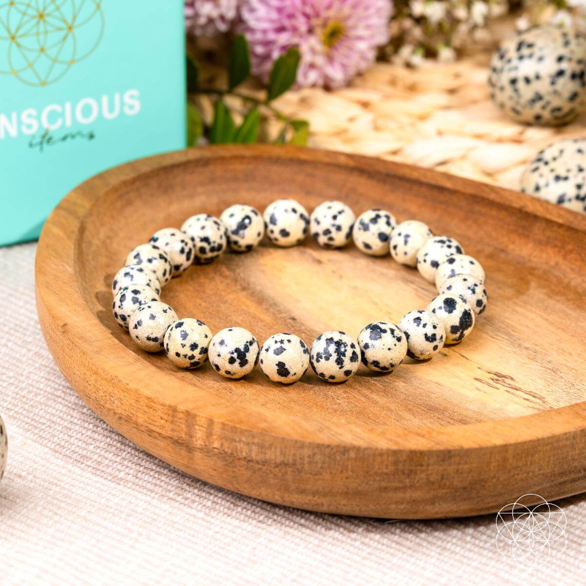 Emotional Detox - Dalmatian Jasper Bracelet - Conscious Items