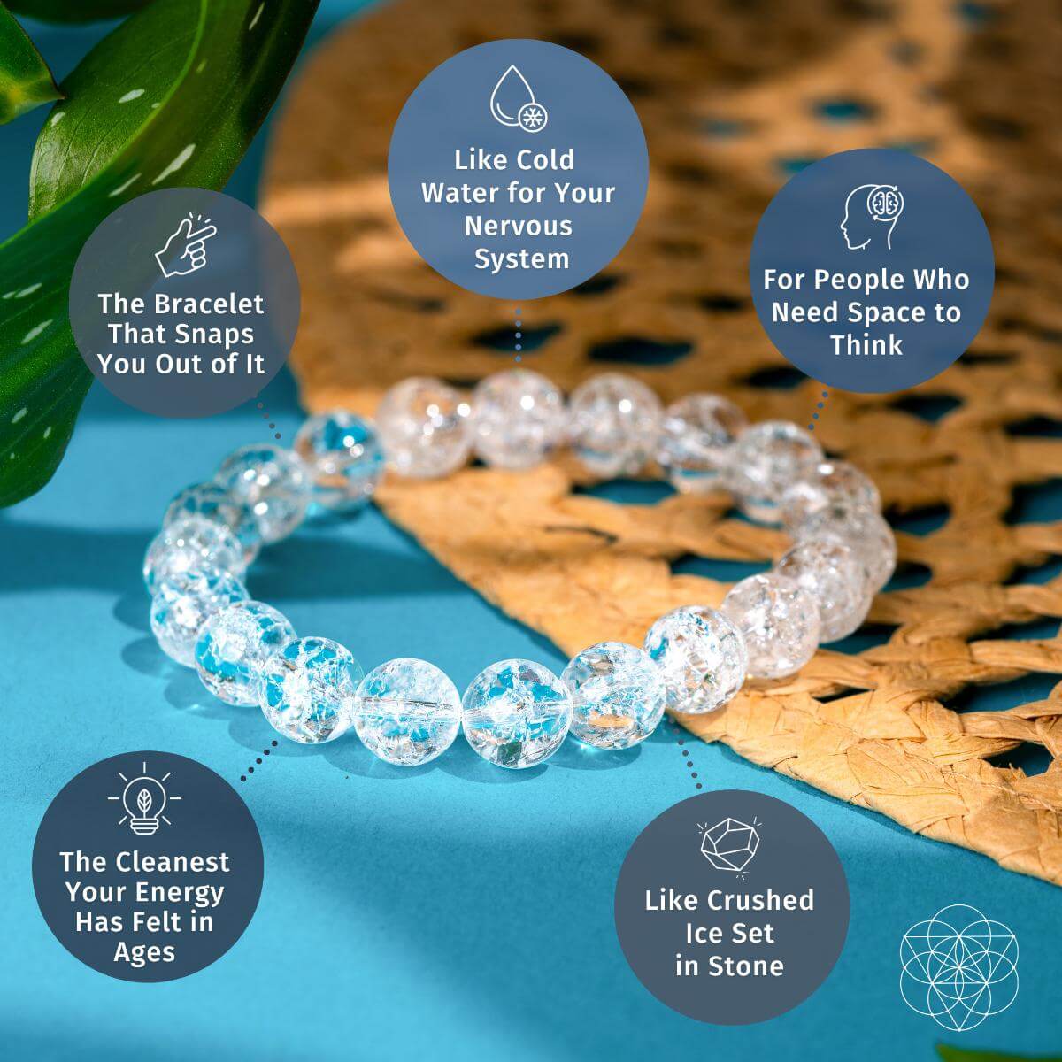 Emotional Ice Bath – The Ice Quartz Bracelet - Conscious Items