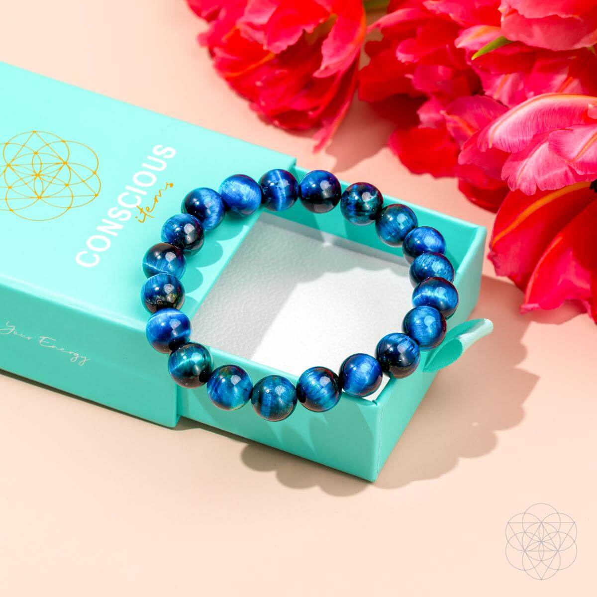 Hawk’s Focus – Royal Blue Tiger’s Eye Bracelet - Conscious Items
