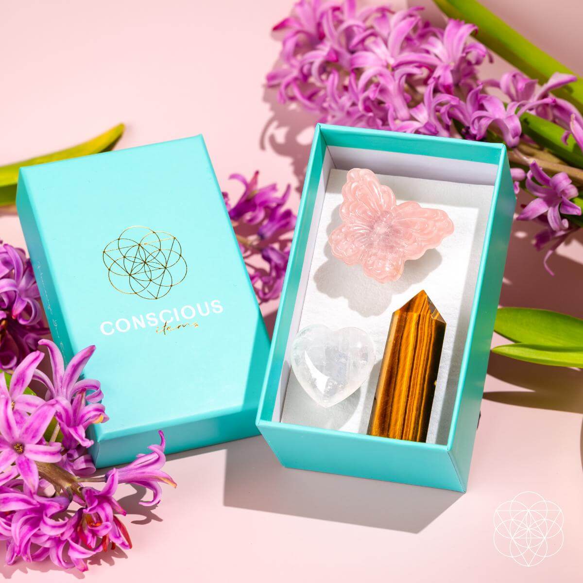 Healing Butterfly – Crystal Car Kit of Safety - Conscious Items