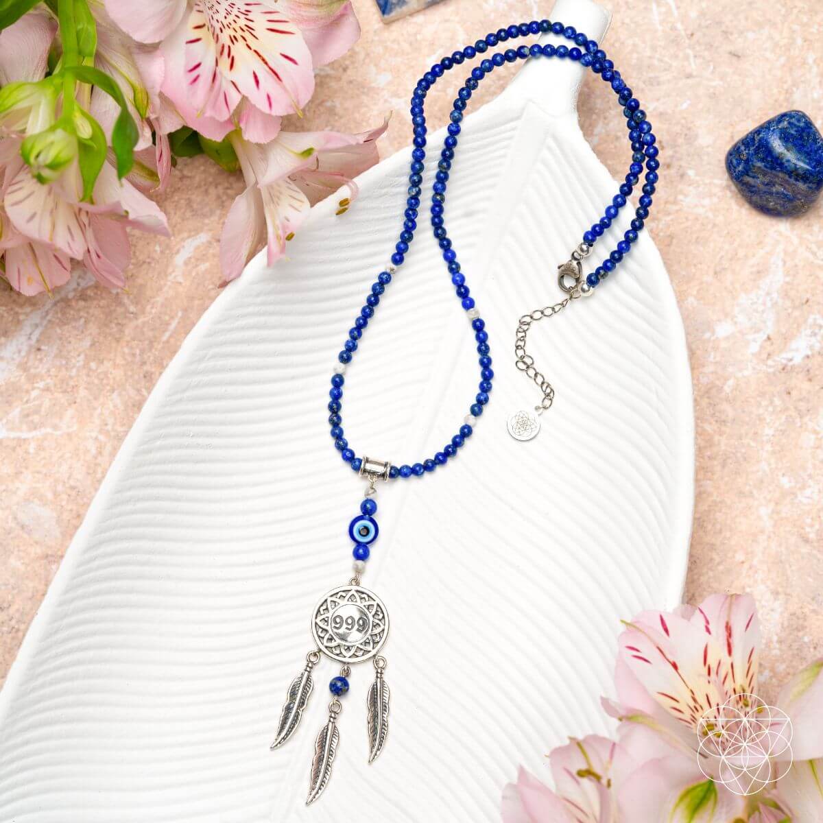 I Am Blessed - 999 Dream Catcher Necklace of Miracles - Conscious Items