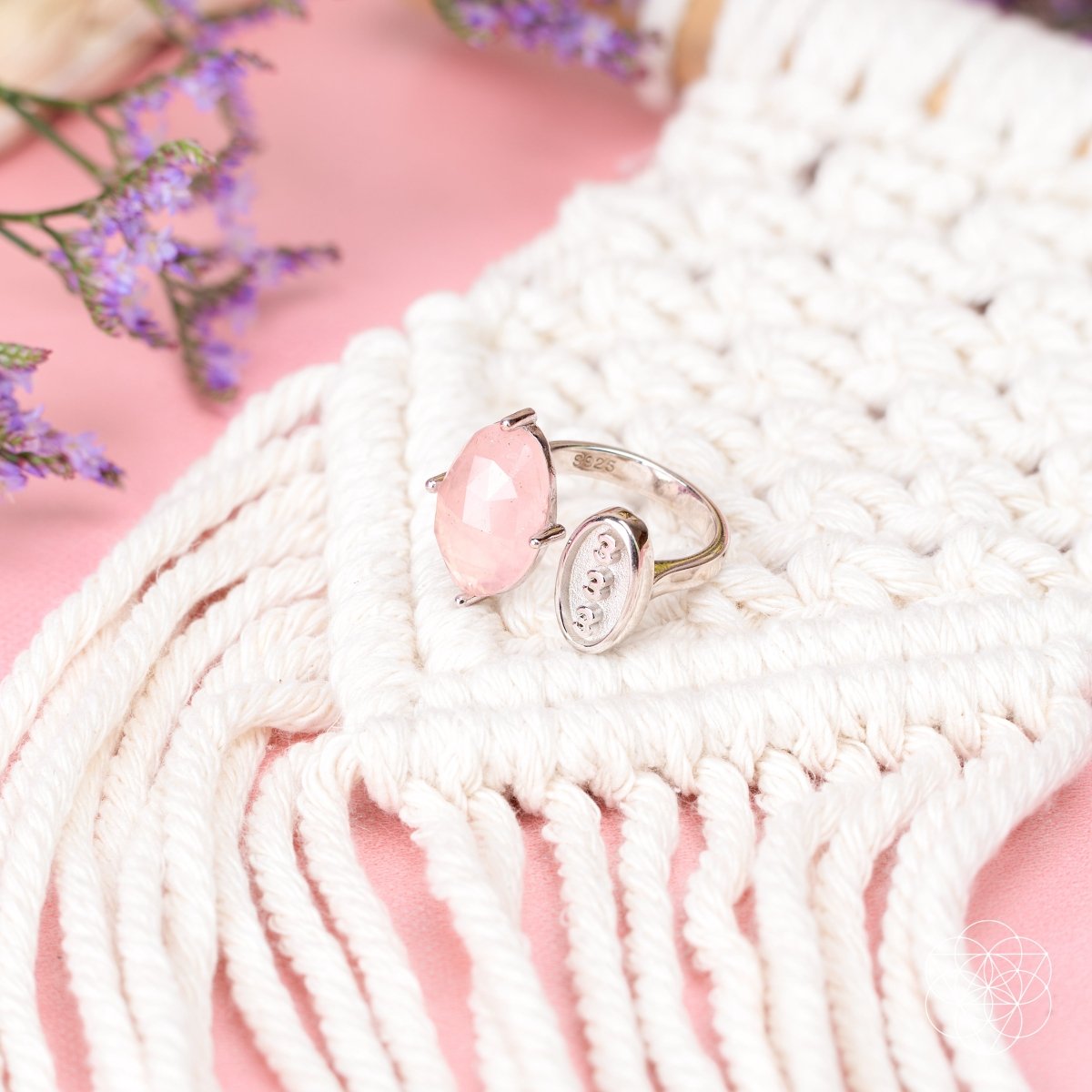 I Am Resilient: 333 Angel Number Silver Ring of Celestial Support - Conscious Items