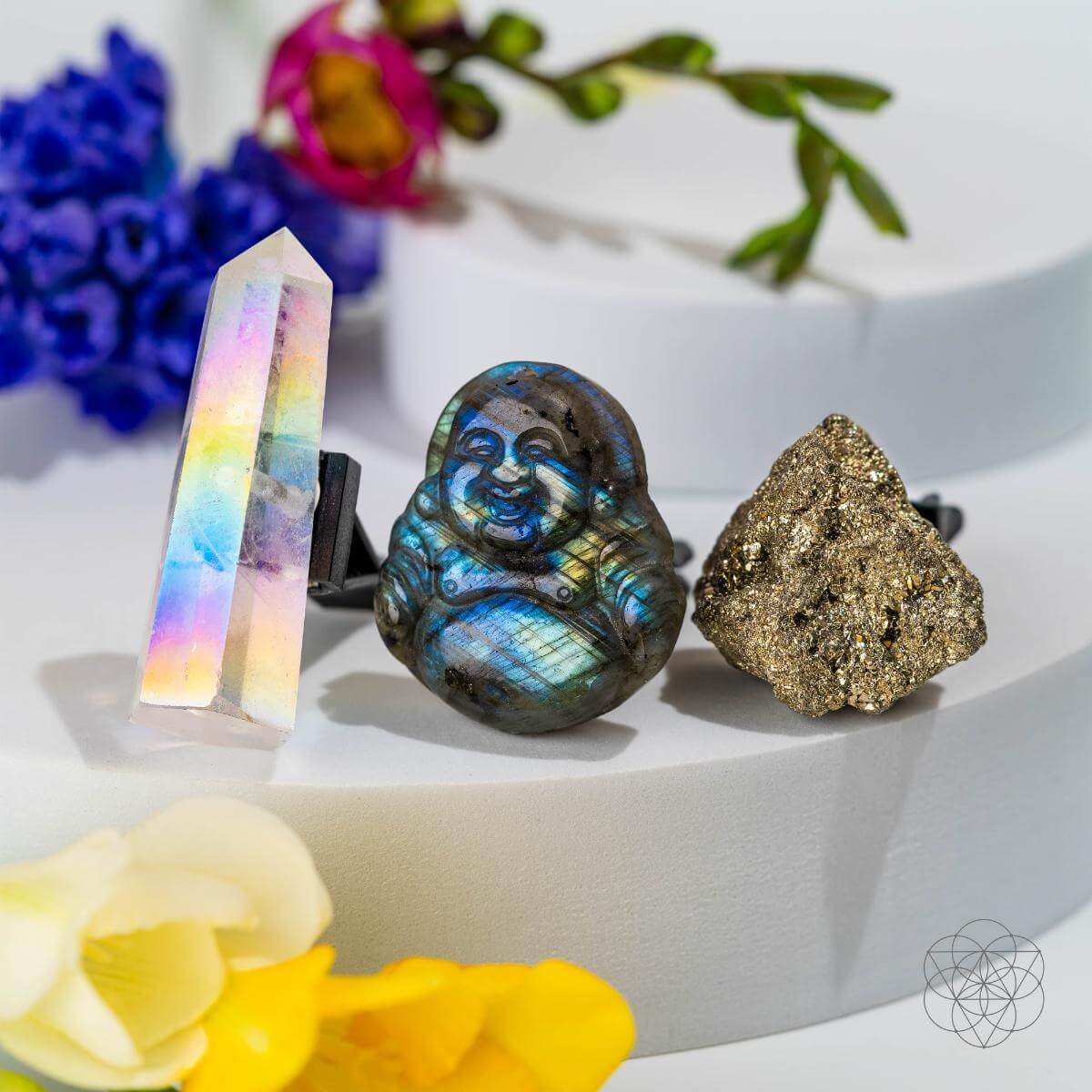 Joyous Traveler - Floating Crystal Car Kit - Conscious Items