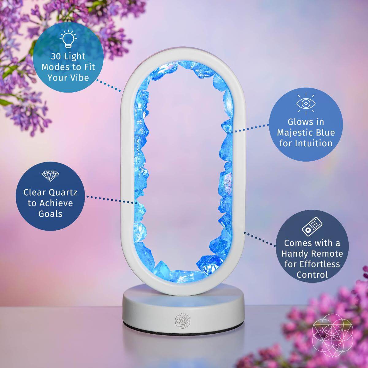 Manifest Success - Clear Quartz Lamp of Achievement - Conscious Items