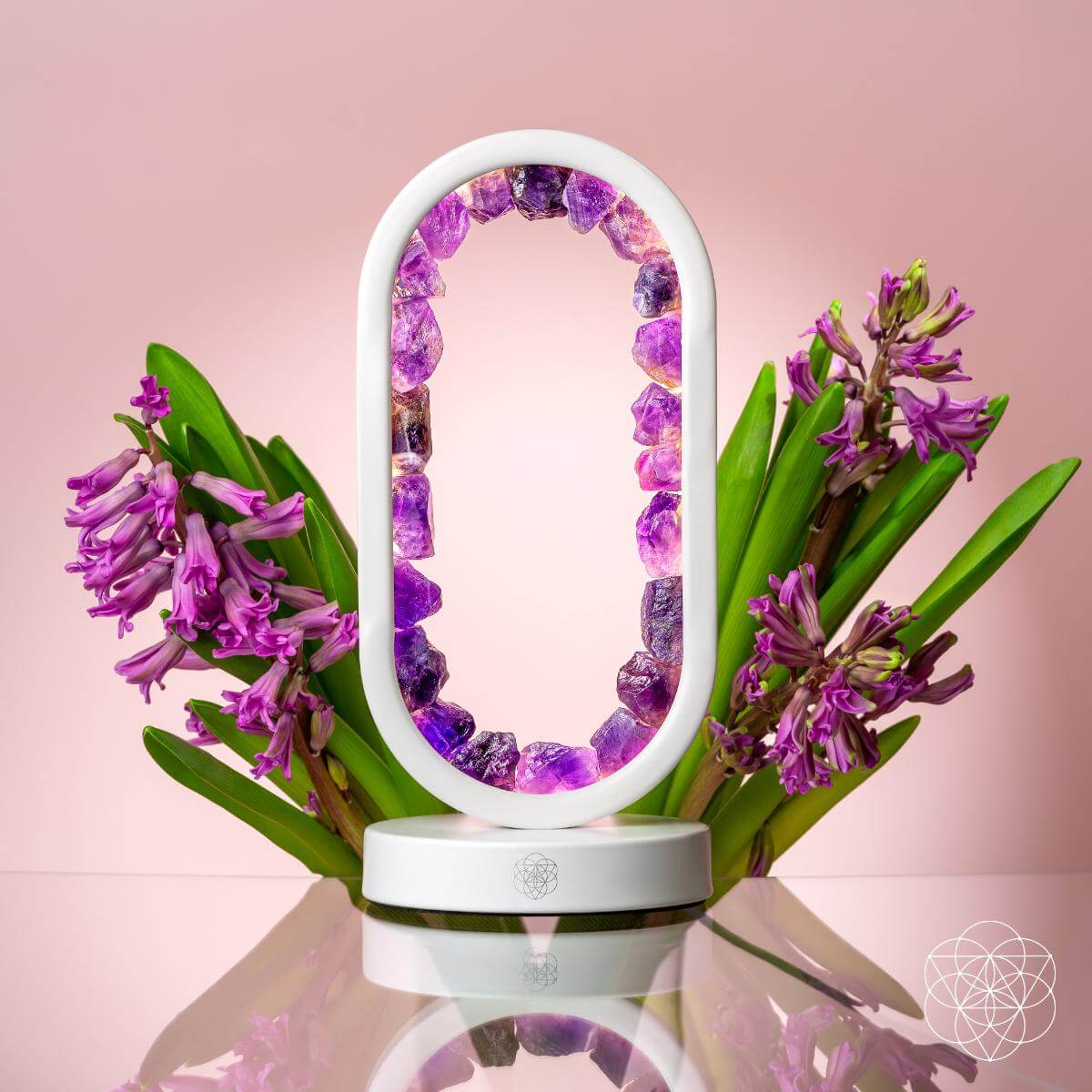 Portal to Peace - Amethyst Lamp of Stress Relief - Conscious Items