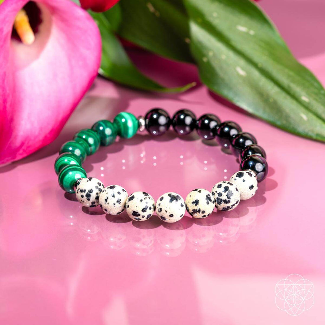 Soul Reset: Dalmatian Jasper Bracelet of Healing - Conscious Items
