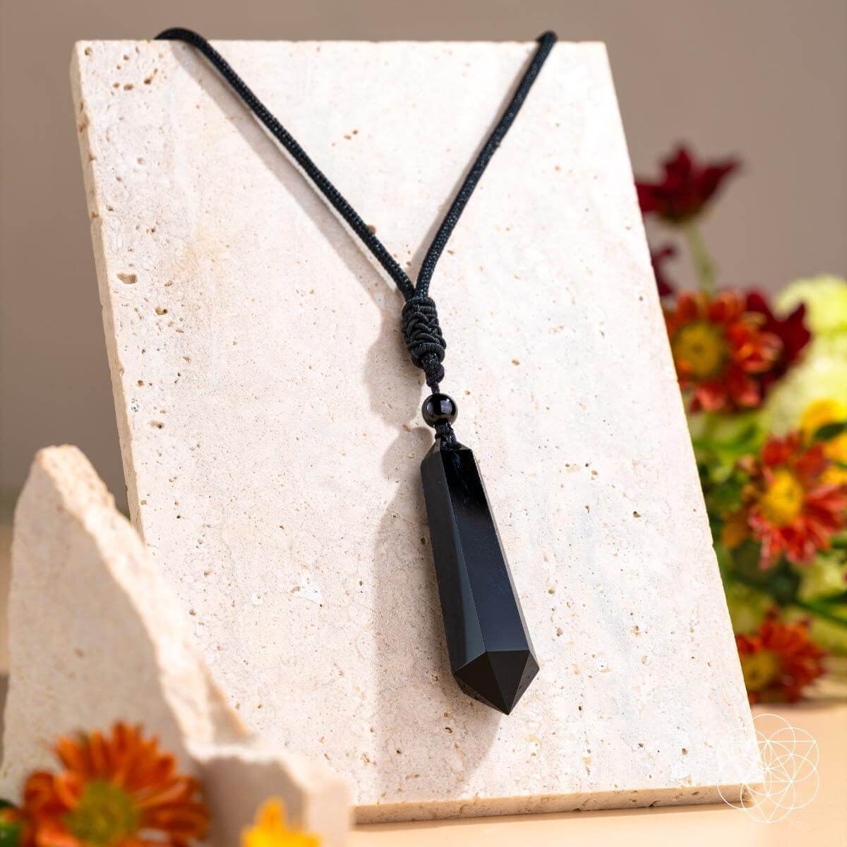 The Black Obsidian Talisman of Protection - Conscious Items