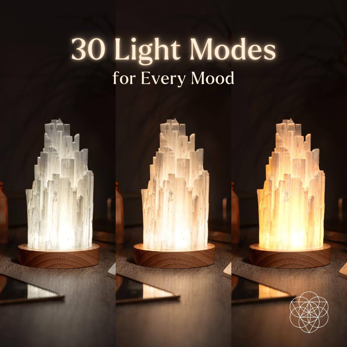 The Cleanse - All Selenite Lamp - 2 Pounds of Healing Power - Conscious Items