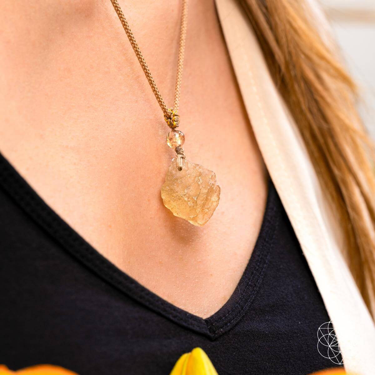 The Destiny Relic – Libyan Desert Glass Pendant - Conscious Items