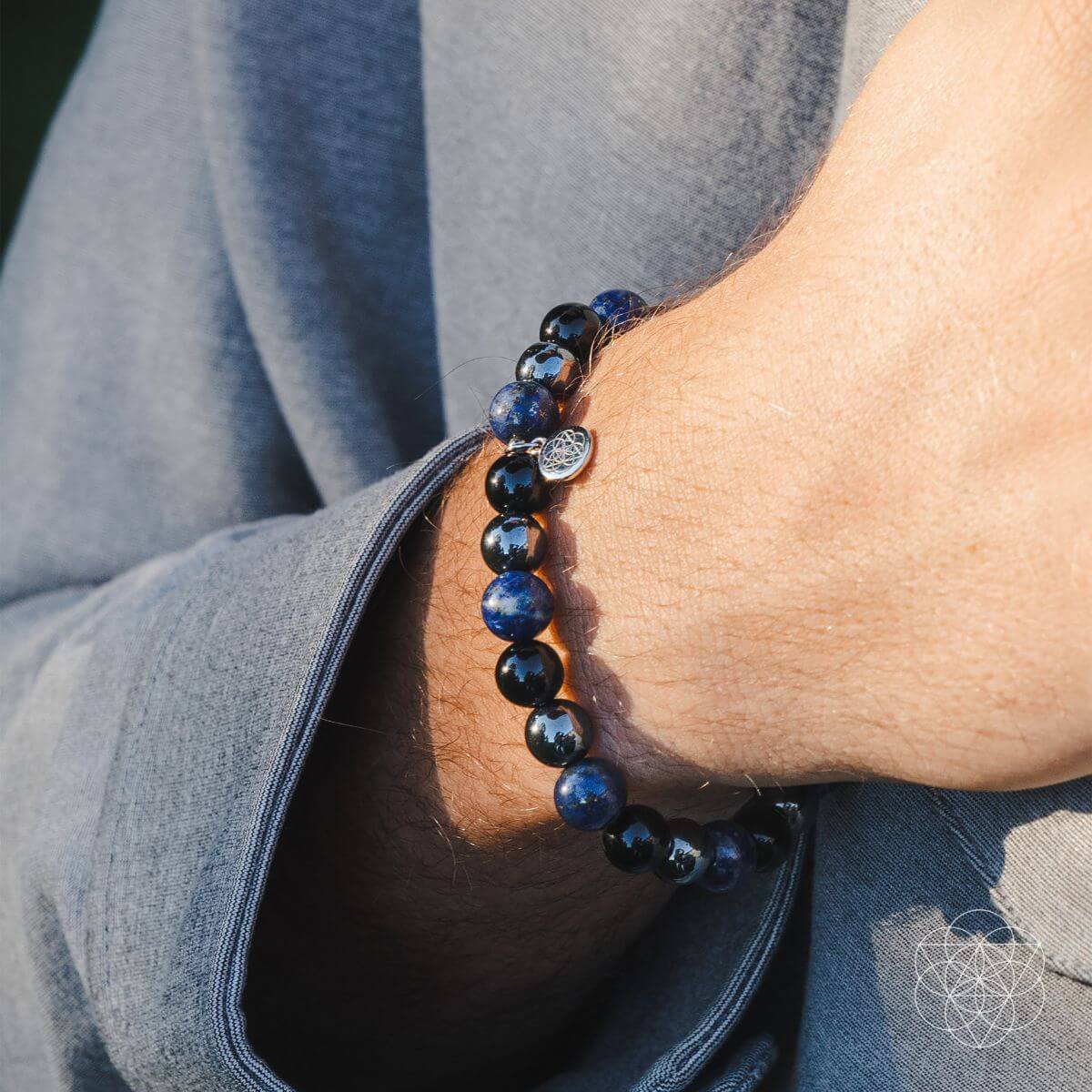 lapis lazuli crystal bracelet