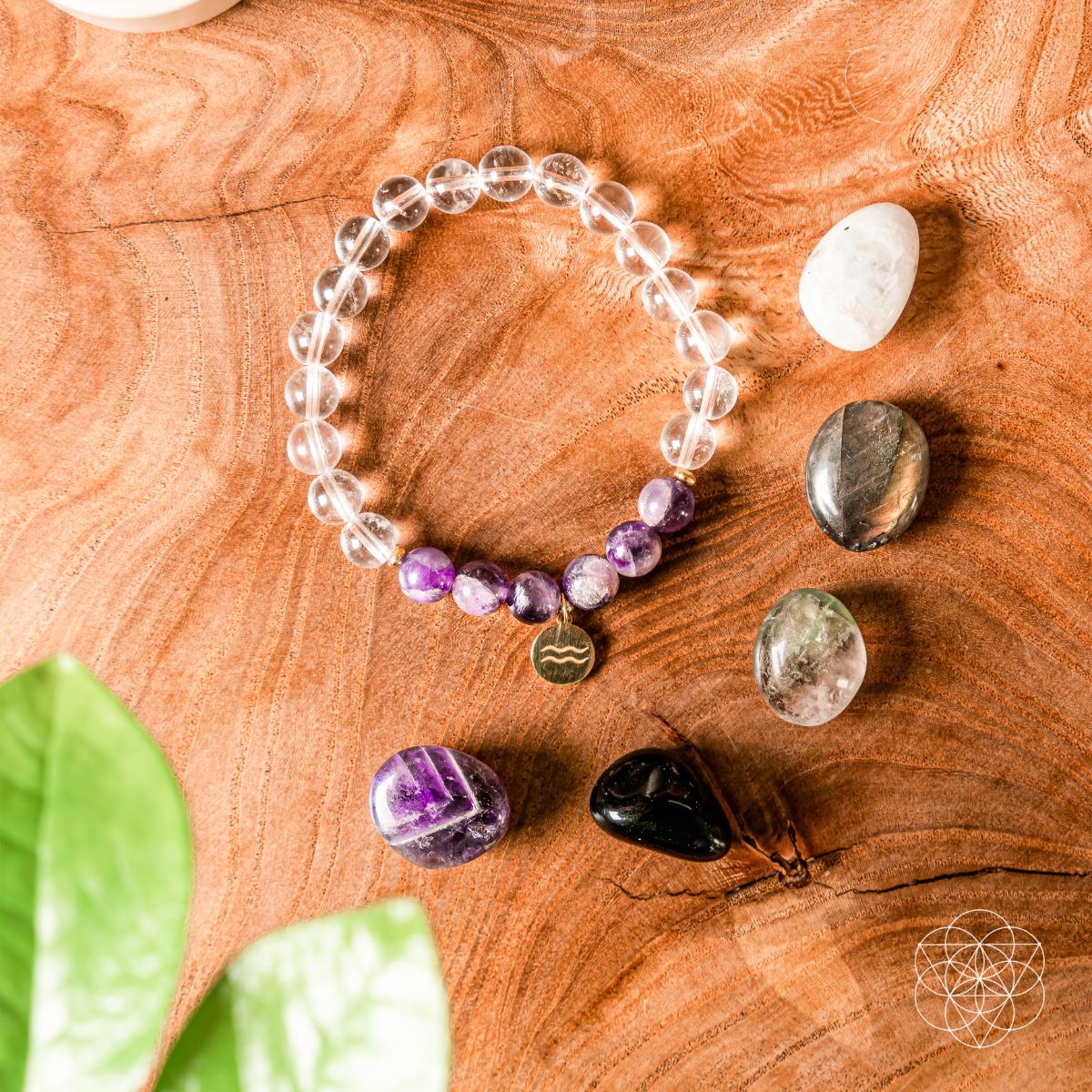 quartz crystal bracelet