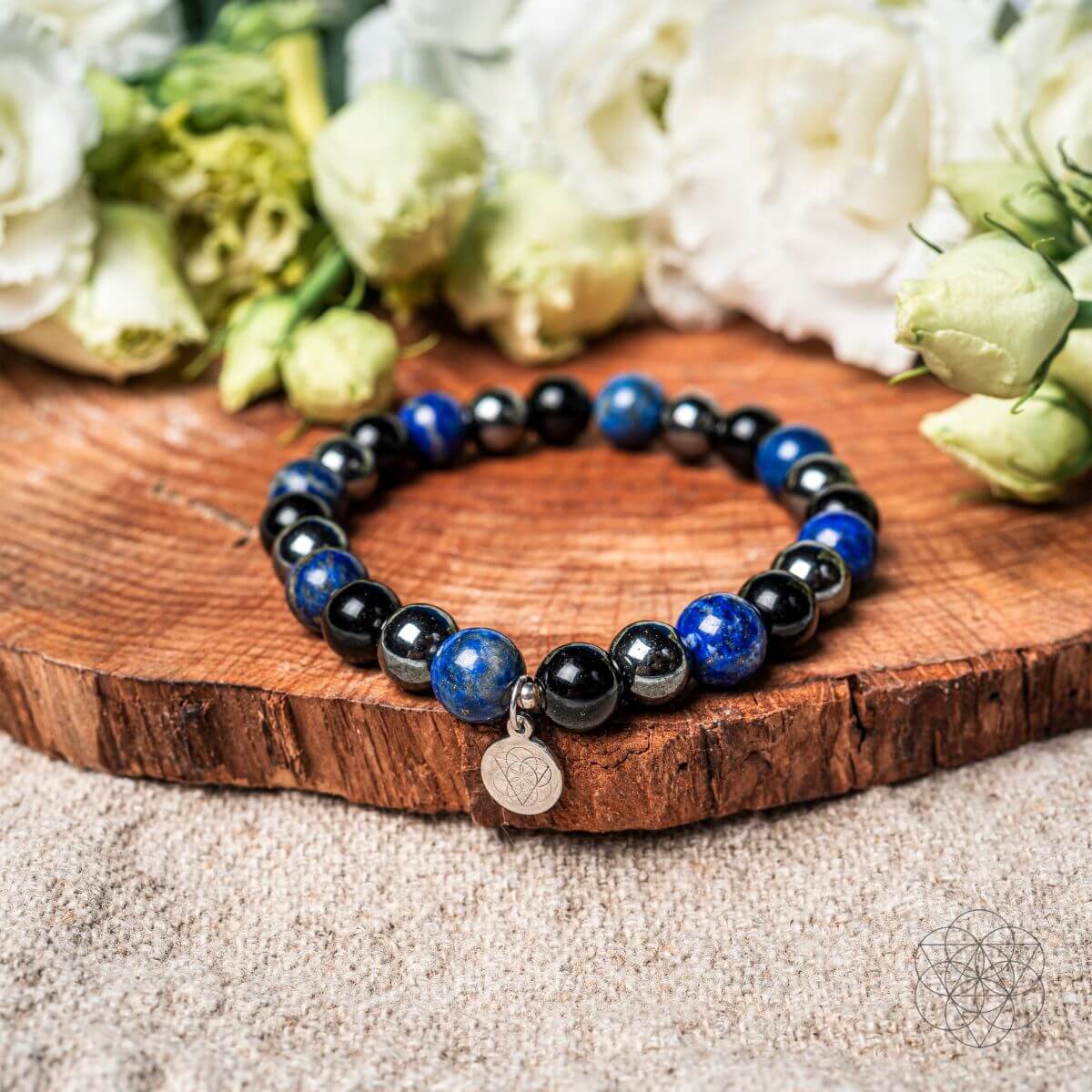 blue crystal bracelet