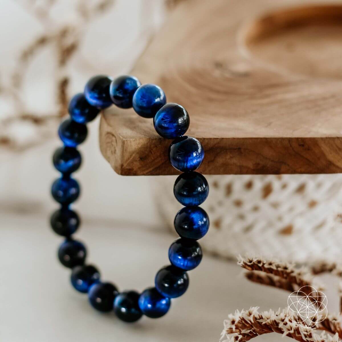 blue crystal bracelet