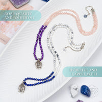 Guérison Ancienne: Collier Bouddha de Protection Sacrée