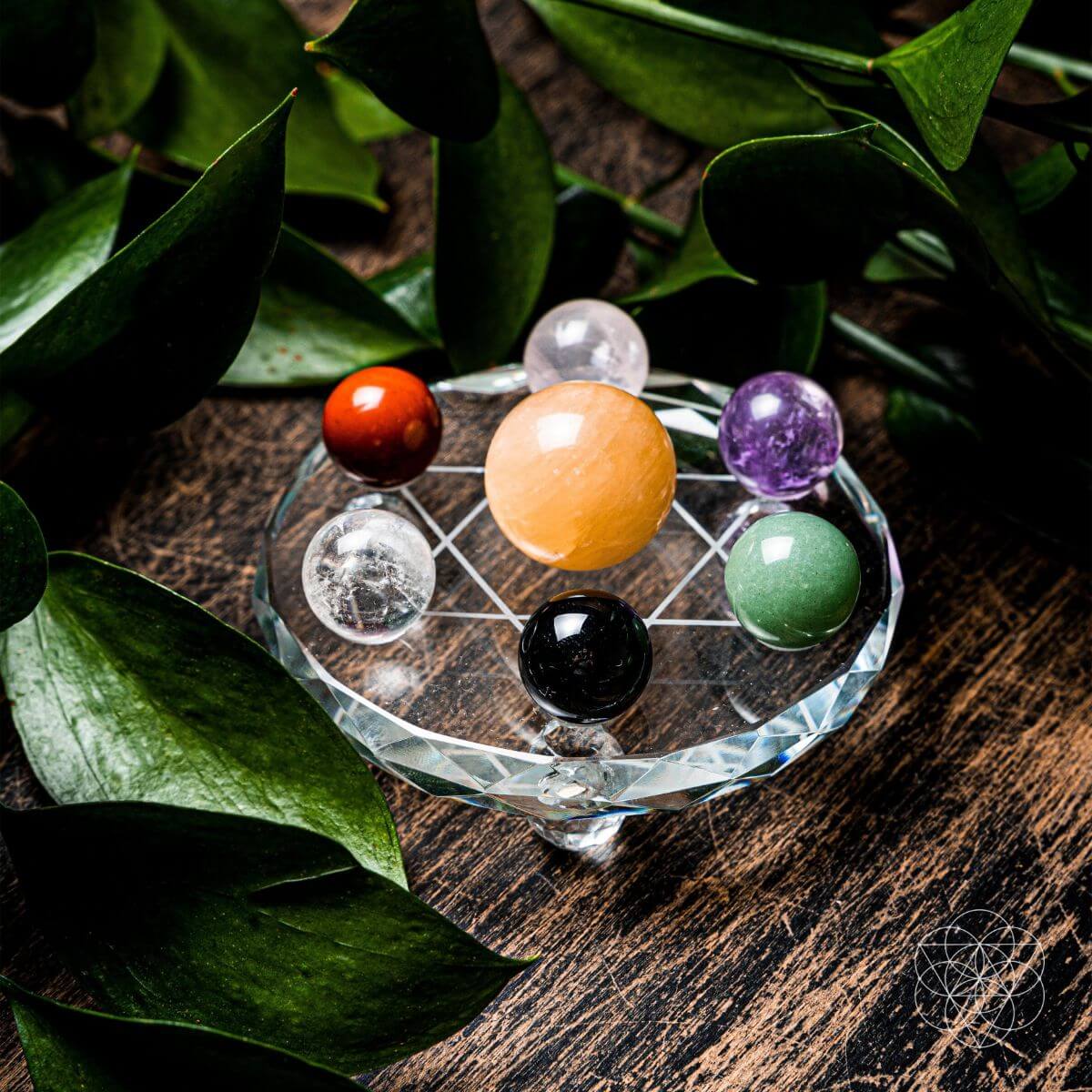 Feng Shui Crystal Ball Set - Conscious Items