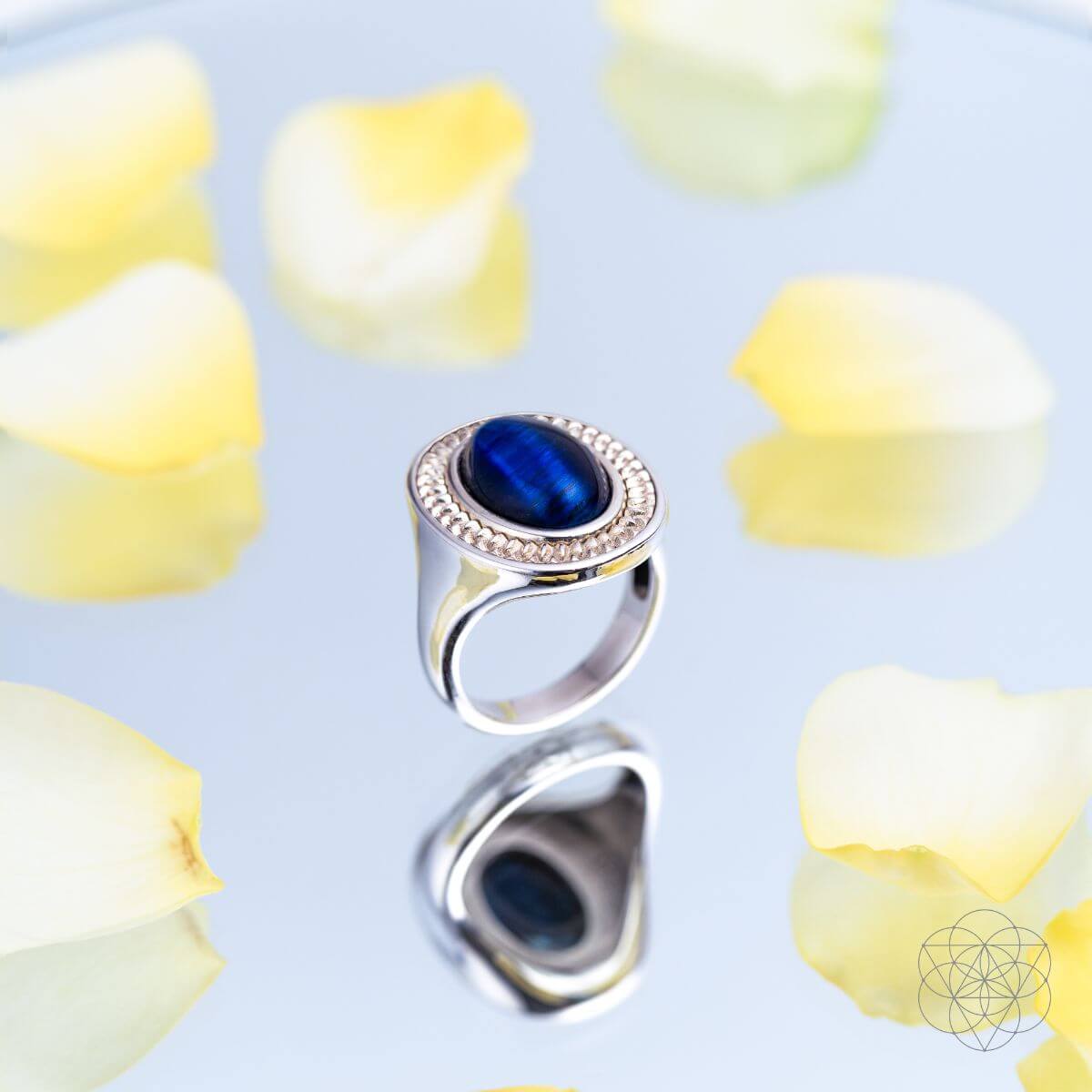 I Am Fearless: Dragon’s Eye Silver Ring of Protection - Conscious Items