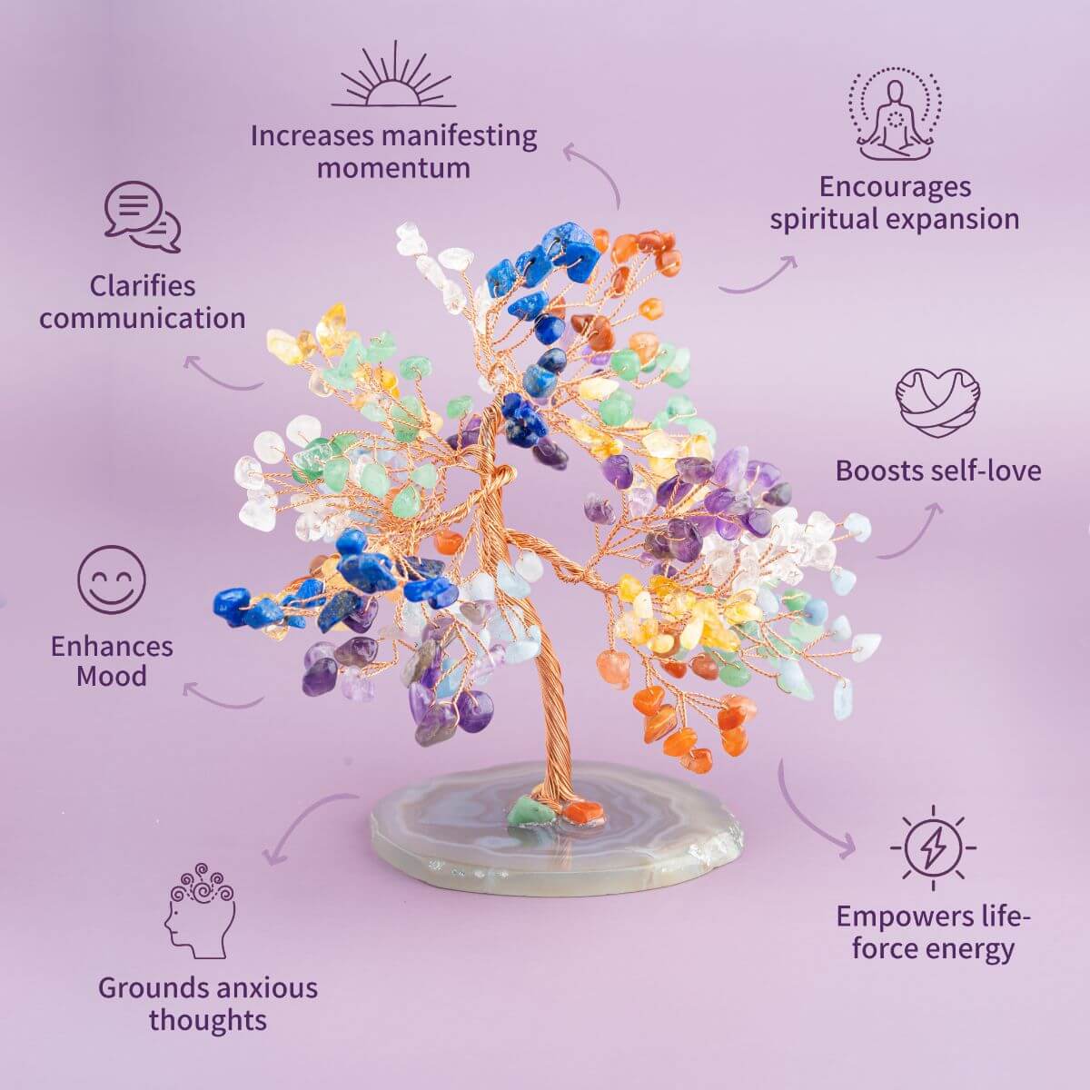Limitless Possibilities - Feng Shui Chakra Tree - Conscious Items