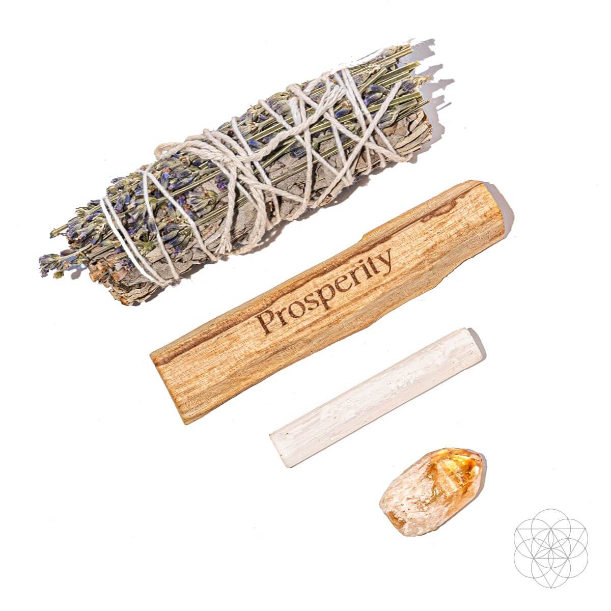 Manifest Miracles - Prosperity Smudging Kit (5 Pieces) - Conscious Items
