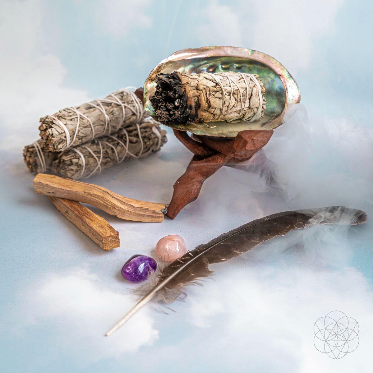 Master Cleanse - Deluxe Smudging Kit (10 - Pieces) - Conscious Items