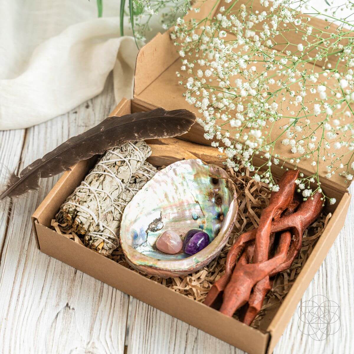 Master Cleanse - Deluxe Smudging Kit (10 - Pieces) - Conscious Items