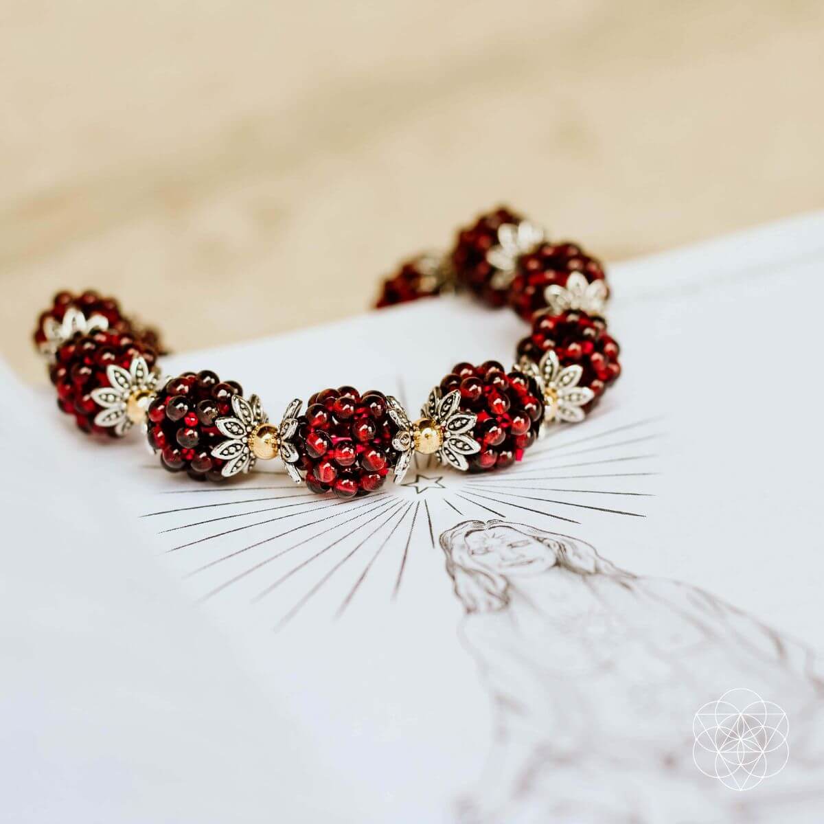 Natural Garnet Healing Bracelet - Conscious Items