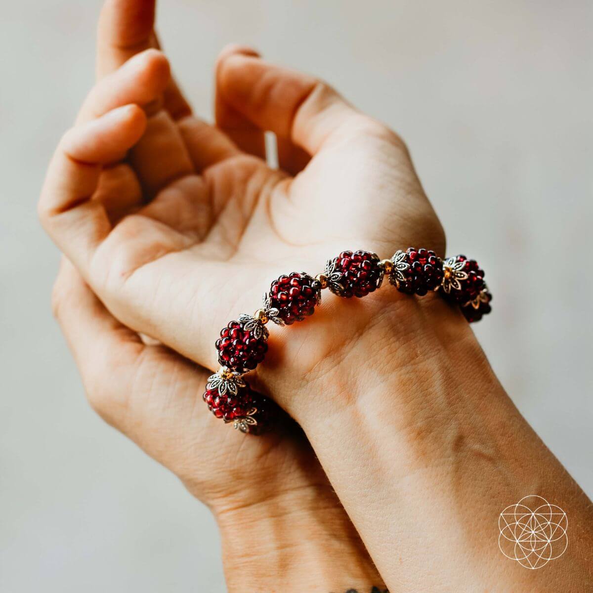 Natural Garnet Healing Bracelet - Conscious Items