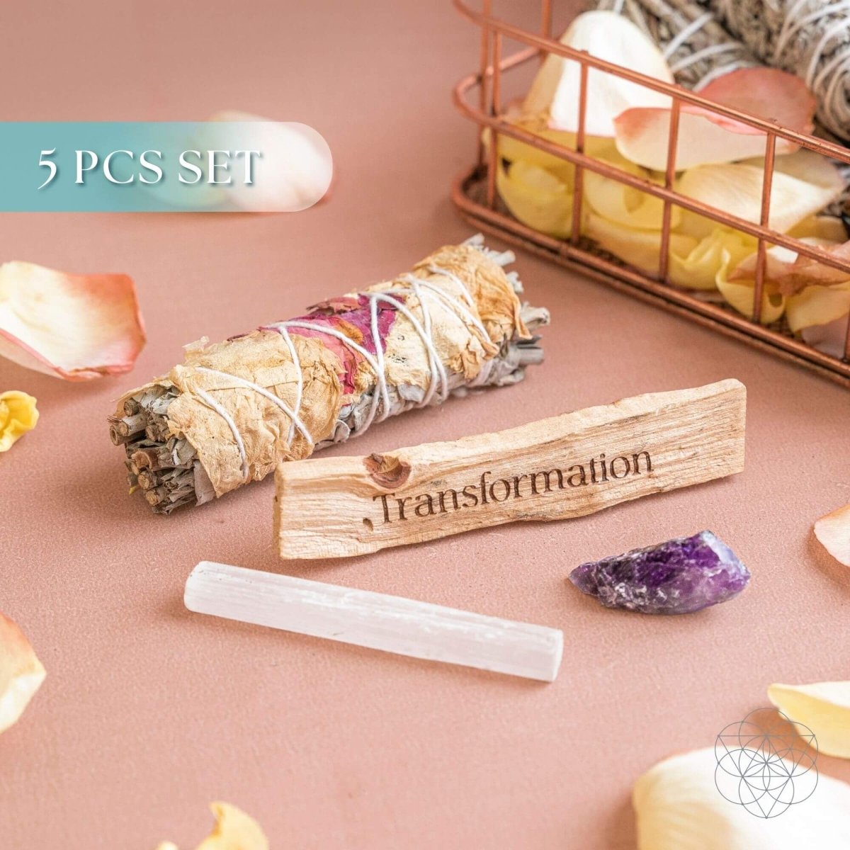 New Beginnings - Transformation Smudge Kit (5 Pieces) - Conscious Items