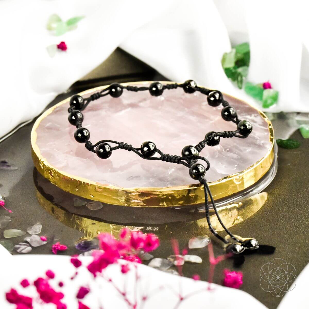 Obsidian Grounding Anklet - Conscious Items