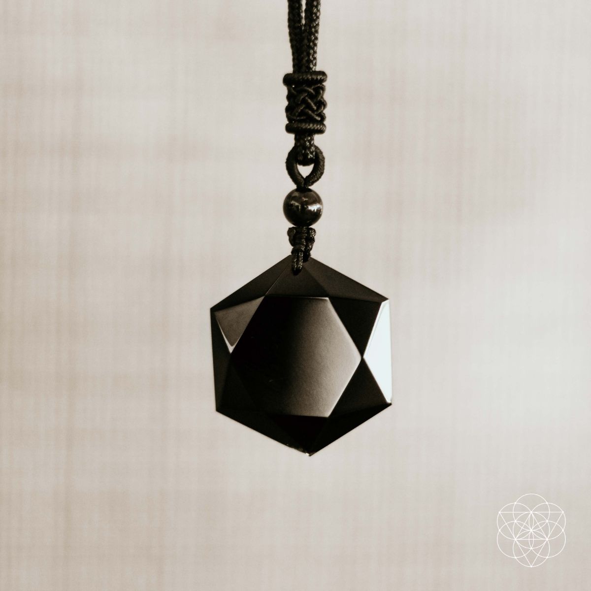 Premium Black Obsidian Talisman - Conscious Items