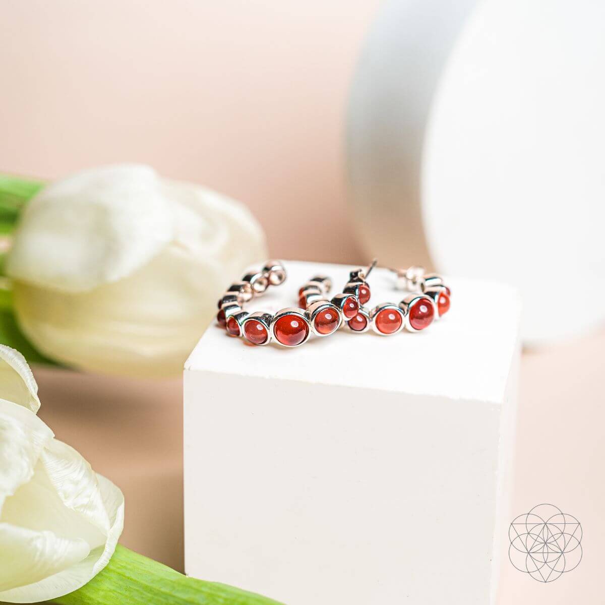 Rising Phoenix: Carnelian Earrings of Ambition - Conscious Items