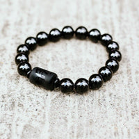 black crystal bracelet