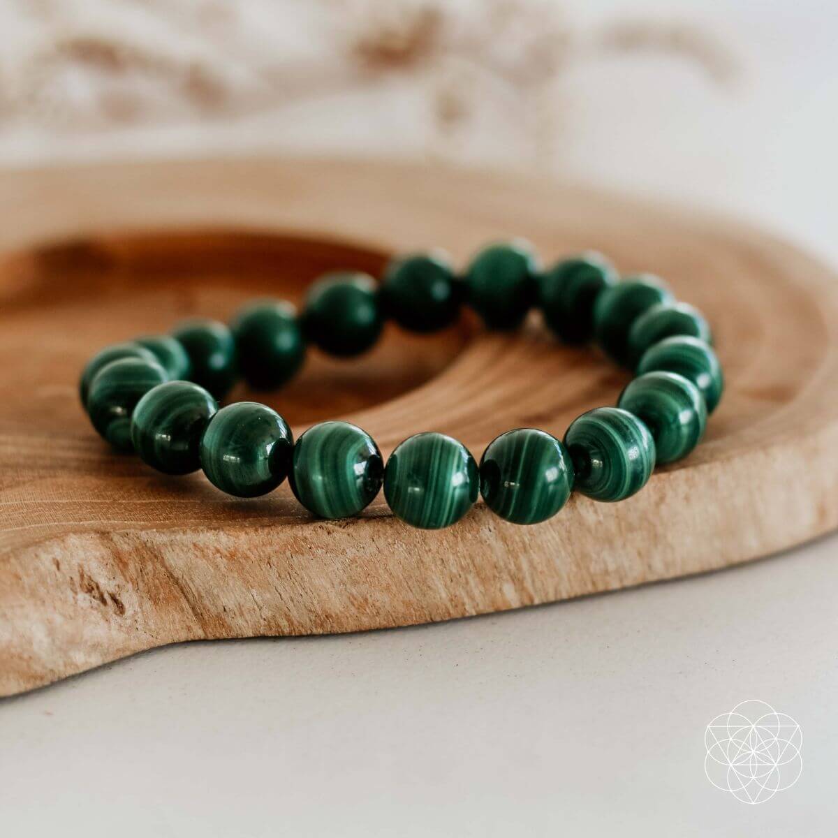 malachite crystal bracelet