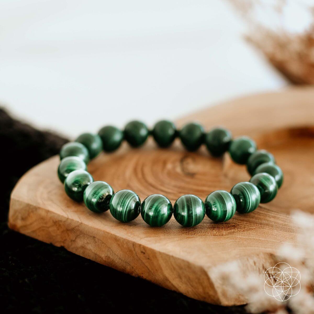 malachite crystal bracelet