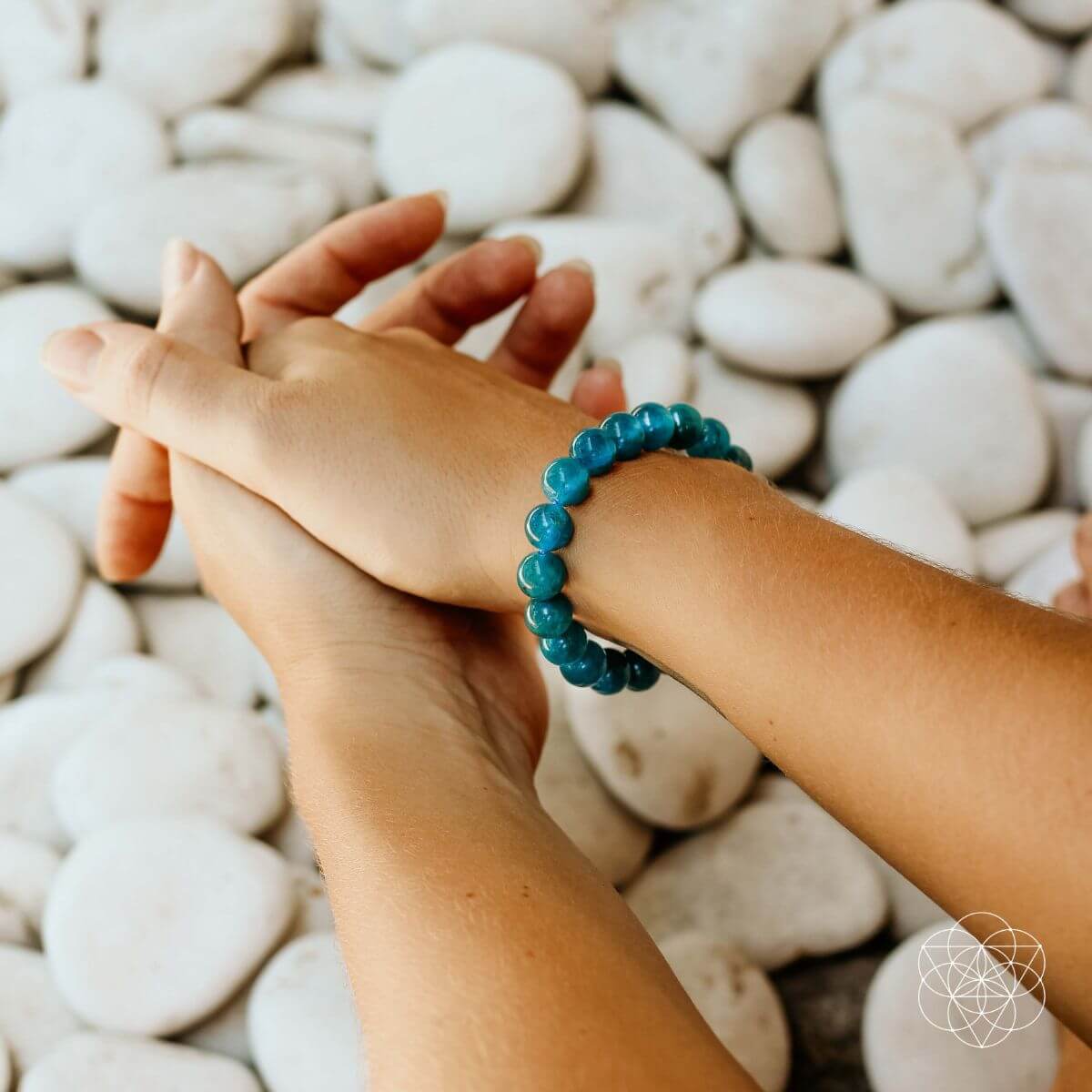 apatite crystal bracelet