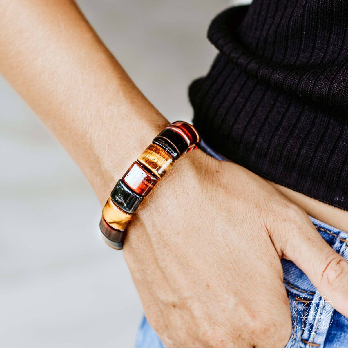 tiger eye crystal bracelet