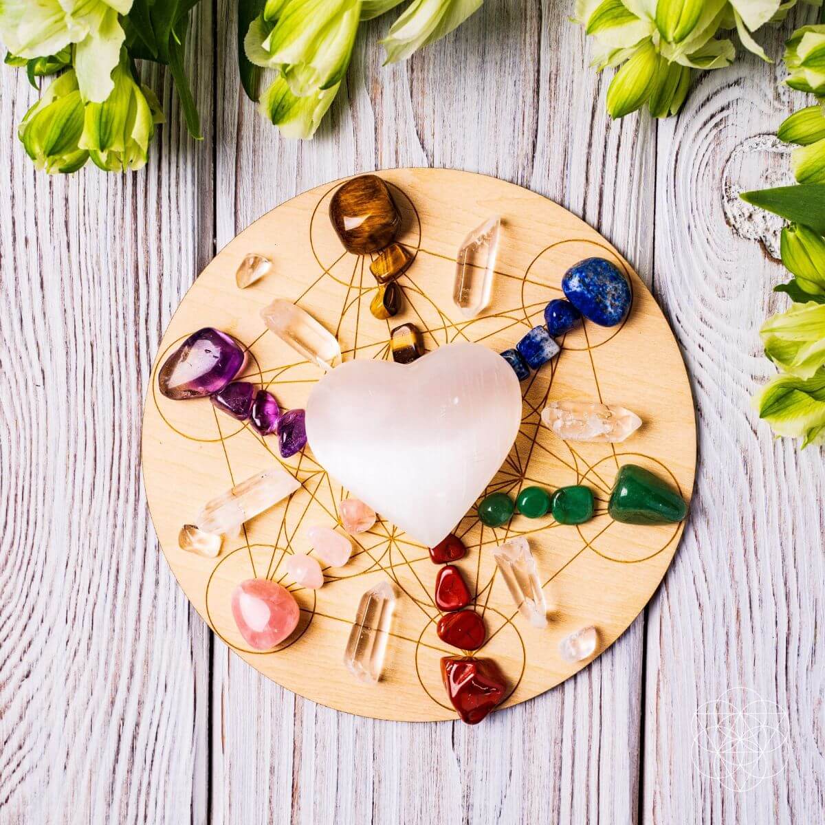 The Divination Crystal Grid Set - Conscious Items