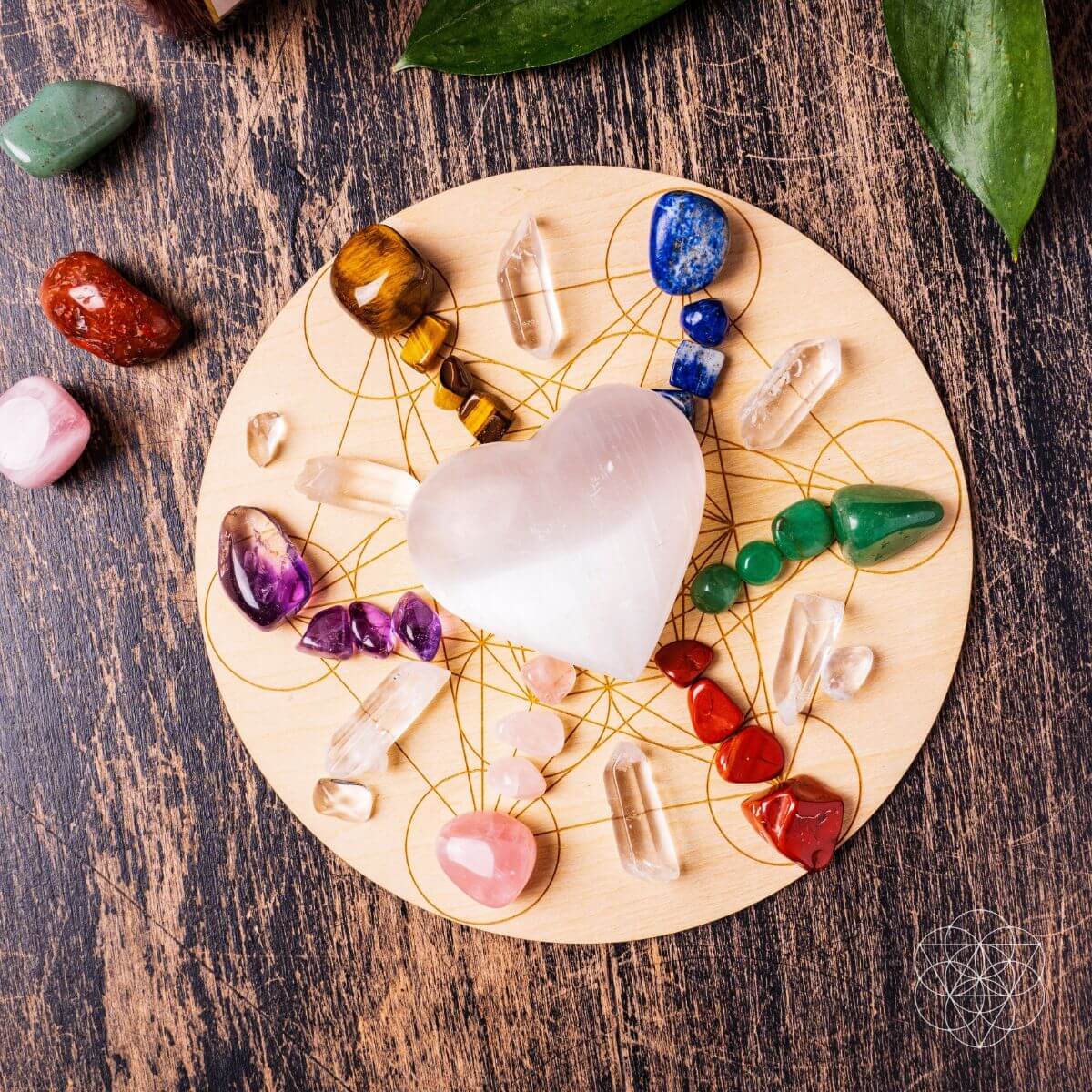 The Divination Crystal Grid Set - Conscious Items