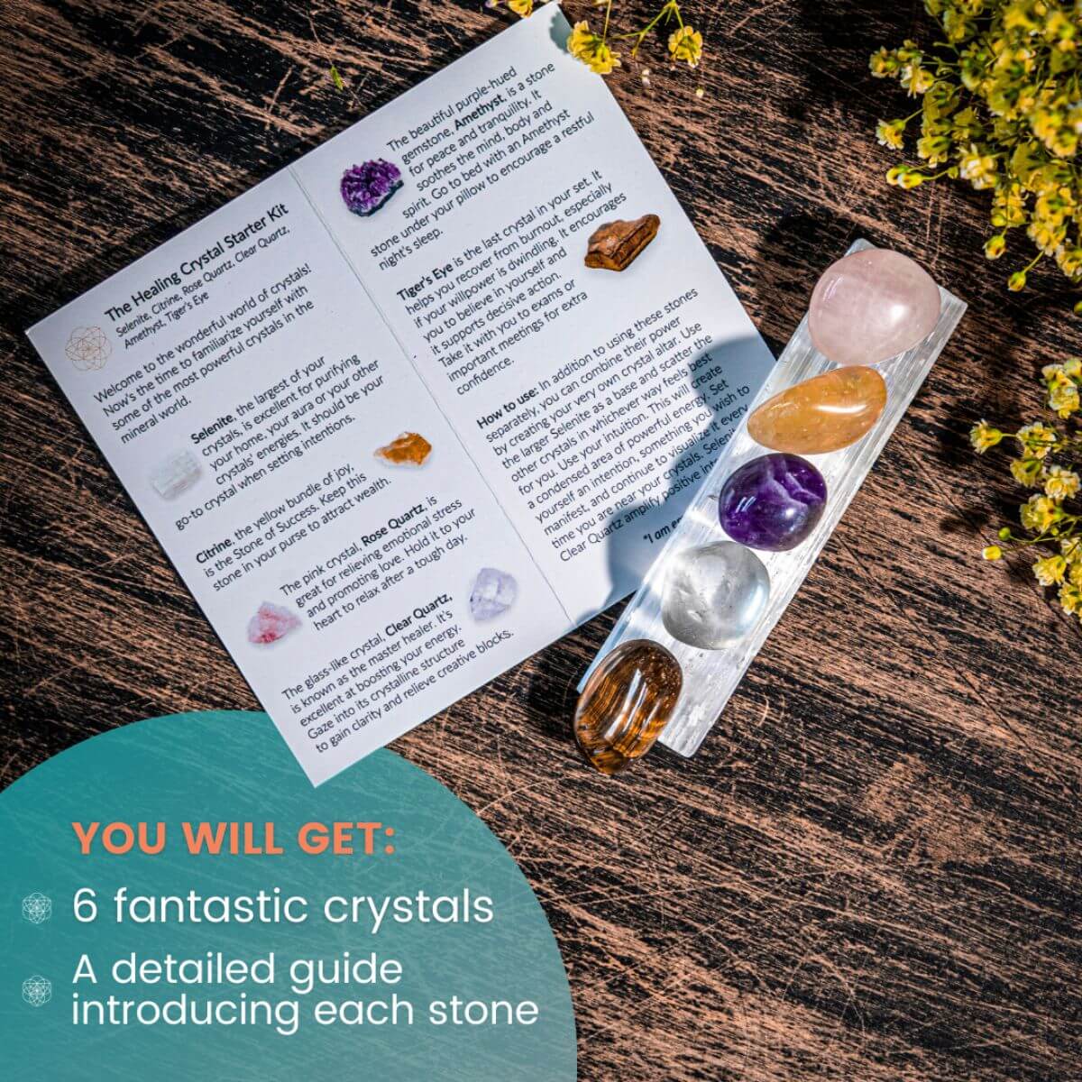 The Healing Crystal Starter Kit - Conscious Items