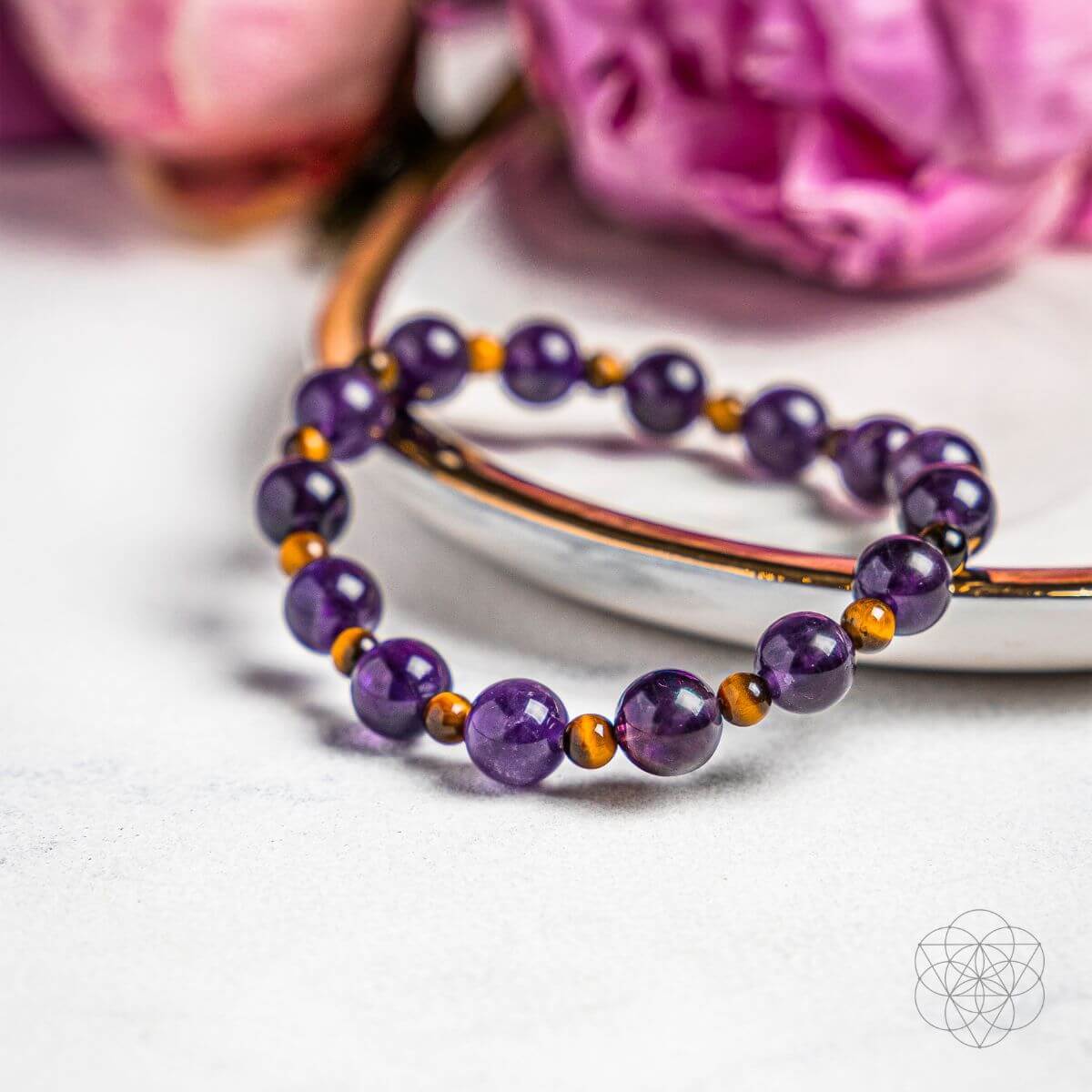 amethyst crystal bracelet